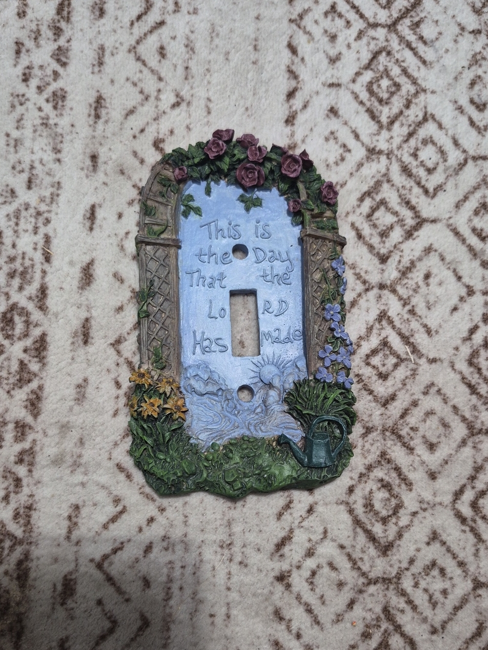This Is The Day That The Lord Has Made - Decorative Light Switch Plate